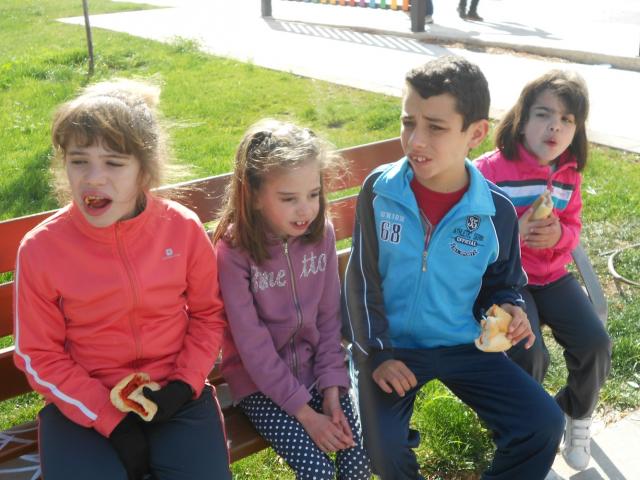 almuerzo en el parque