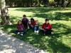 los peques en el parque